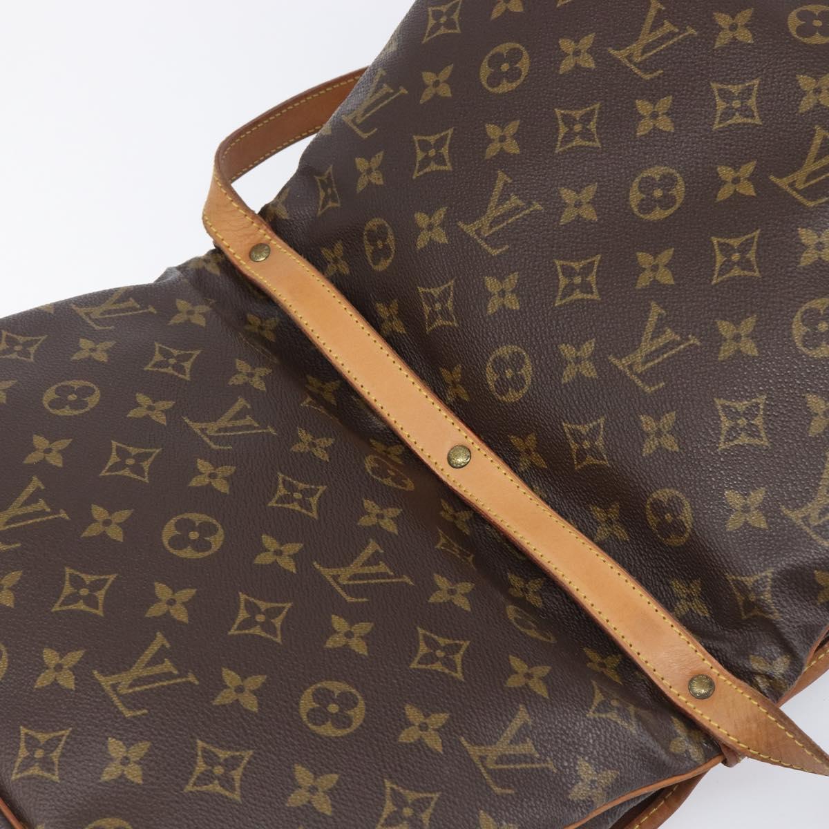 LOUIS VUITTON Monogram Saumur 30 Shoulder Bag M42256 LV Auth 206486