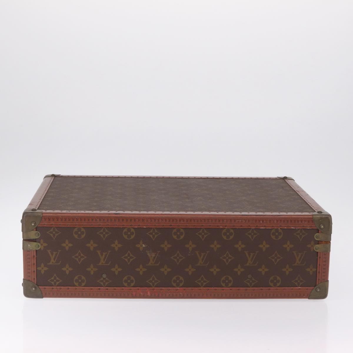 LOUIS VUITTON Monogram Cotoville 50 Trunk LV Auth 206492A