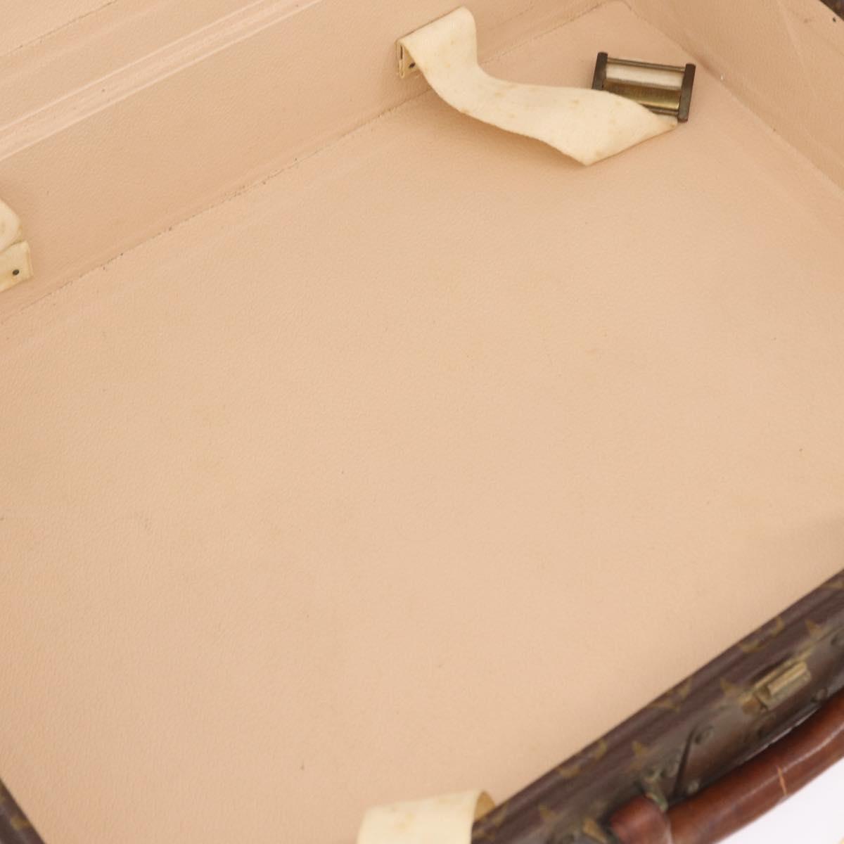 LOUIS VUITTON Monogram Cotoville 50 Trunk LV Auth 206492A