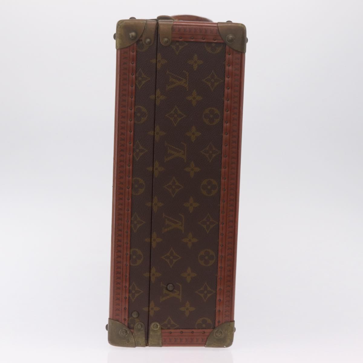 LOUIS VUITTON Monogram Cotoville 50 Trunk LV Auth 206492A