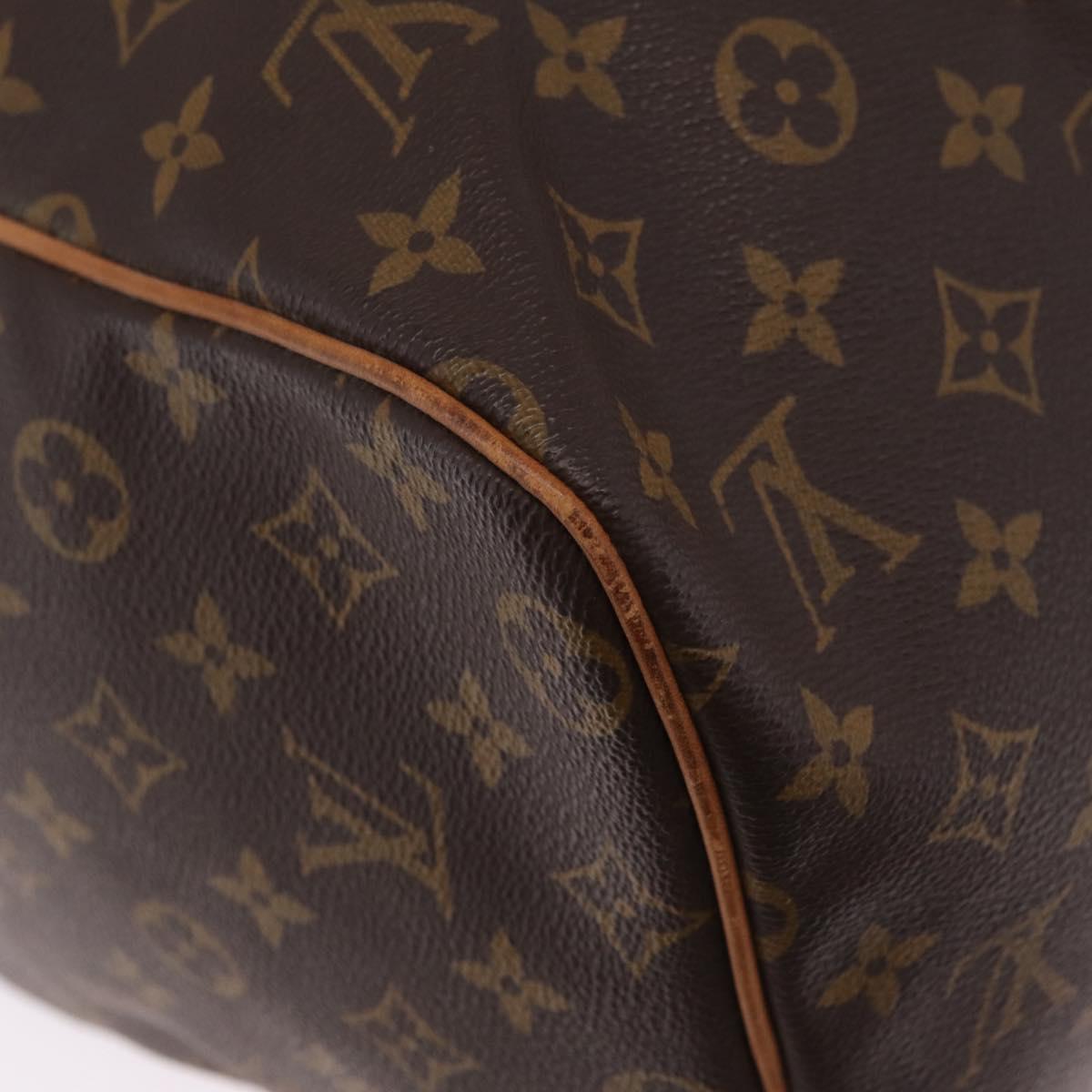 LOUIS VUITTON Monogram Sac Souple 45 Boston Bag M41624 LV Auth 206493A