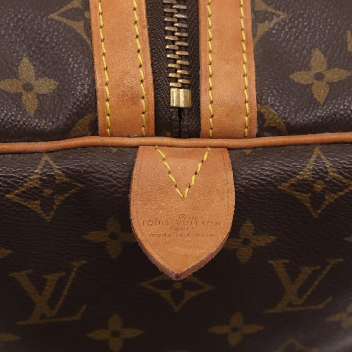 LOUIS VUITTON Monogram Sac Souple 45 Boston Bag M41624 LV Auth 206493A