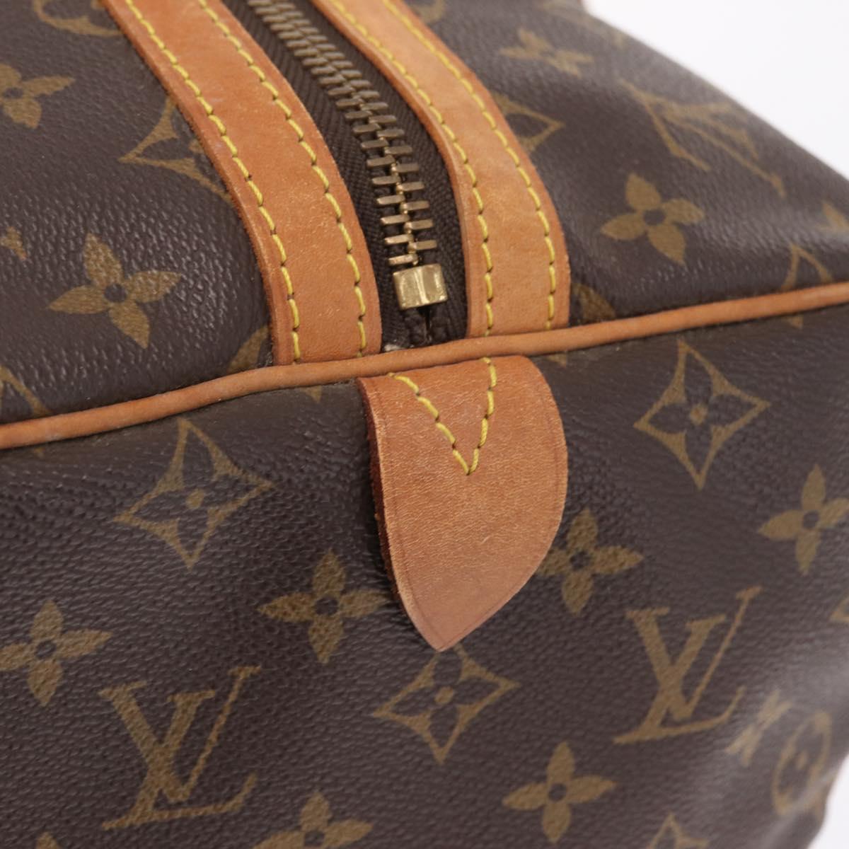 LOUIS VUITTON Monogram Sac Souple 45 Boston Bag M41624 LV Auth 206493A