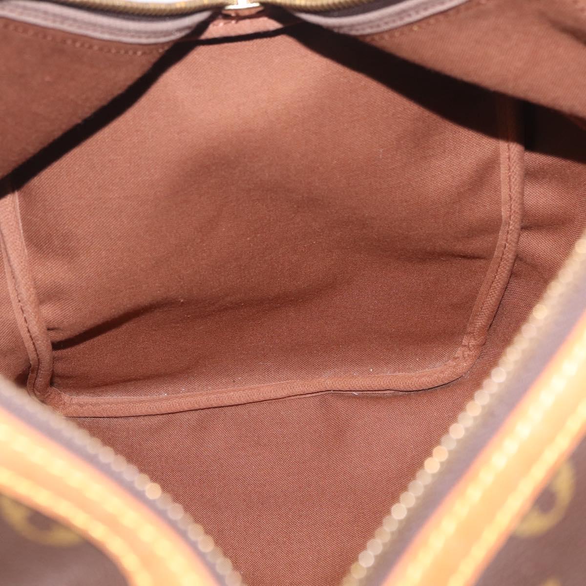 LOUIS VUITTON Monogram Sac Souple 45 Boston Bag M41624 LV Auth 206493A