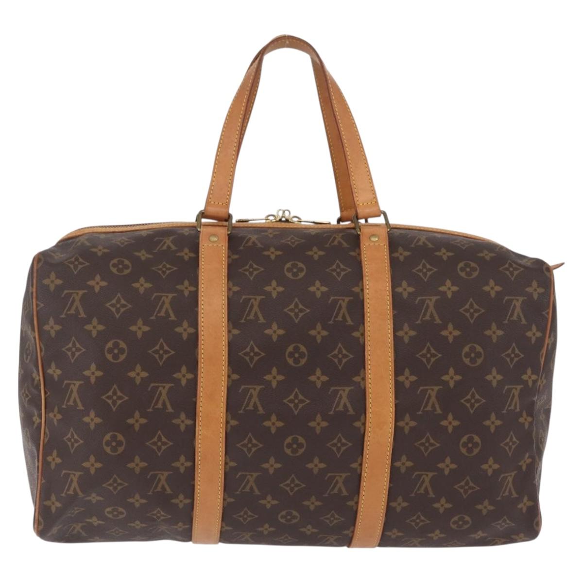 LOUIS VUITTON Monogram Sac Souple 45 Boston Bag M41624 LV Auth 206493A