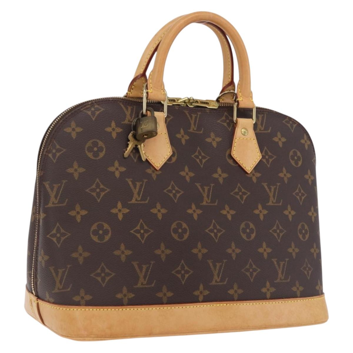 LOUIS VUITTON Monogram Alma Hand Bag M51130 LV Auth 206511A