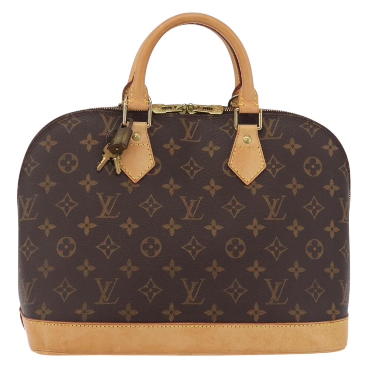LOUIS VUITTON Monogram Alma Hand Bag M51130 LV Auth 206511A