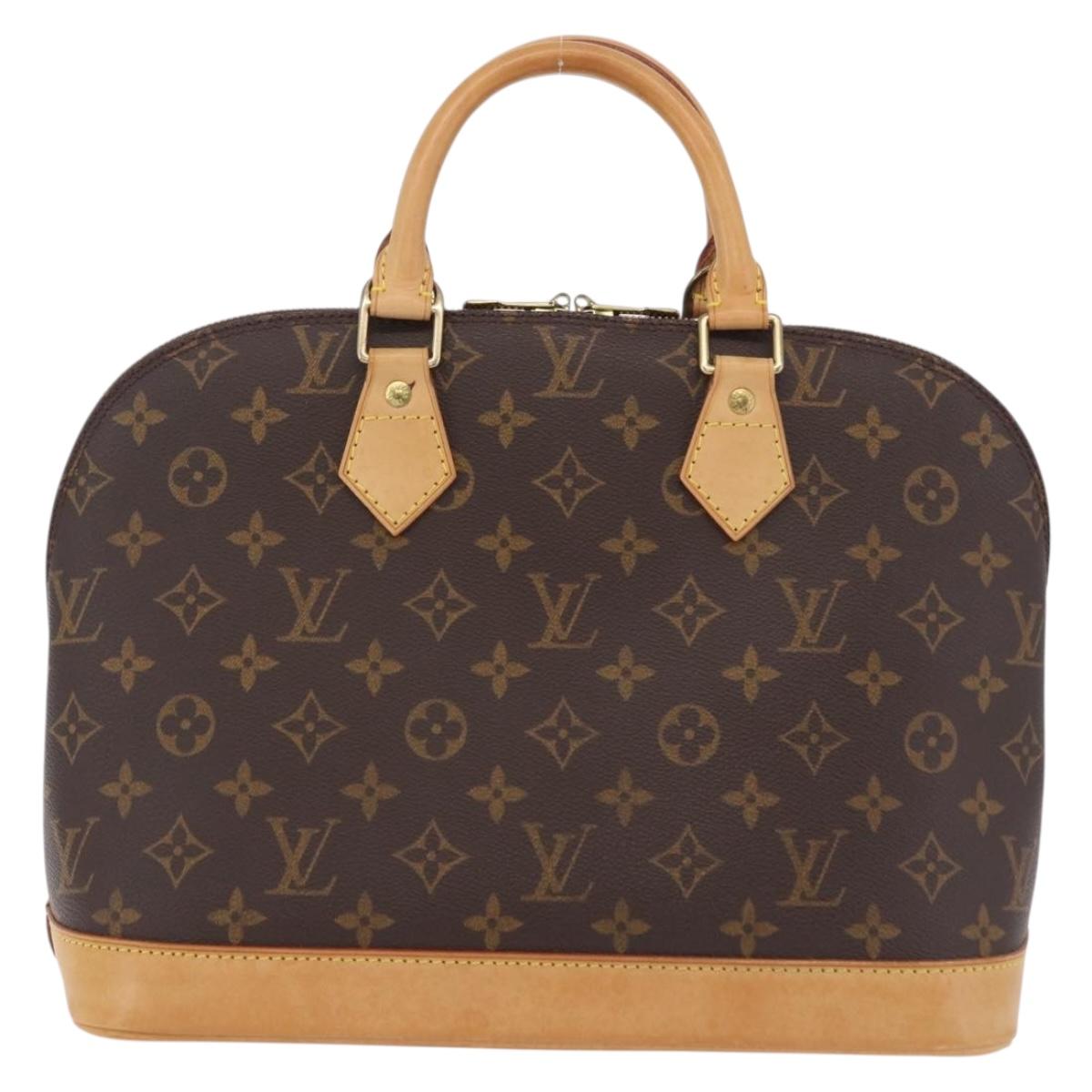 LOUIS VUITTON Monogram Alma Hand Bag M51130 LV Auth 206511A