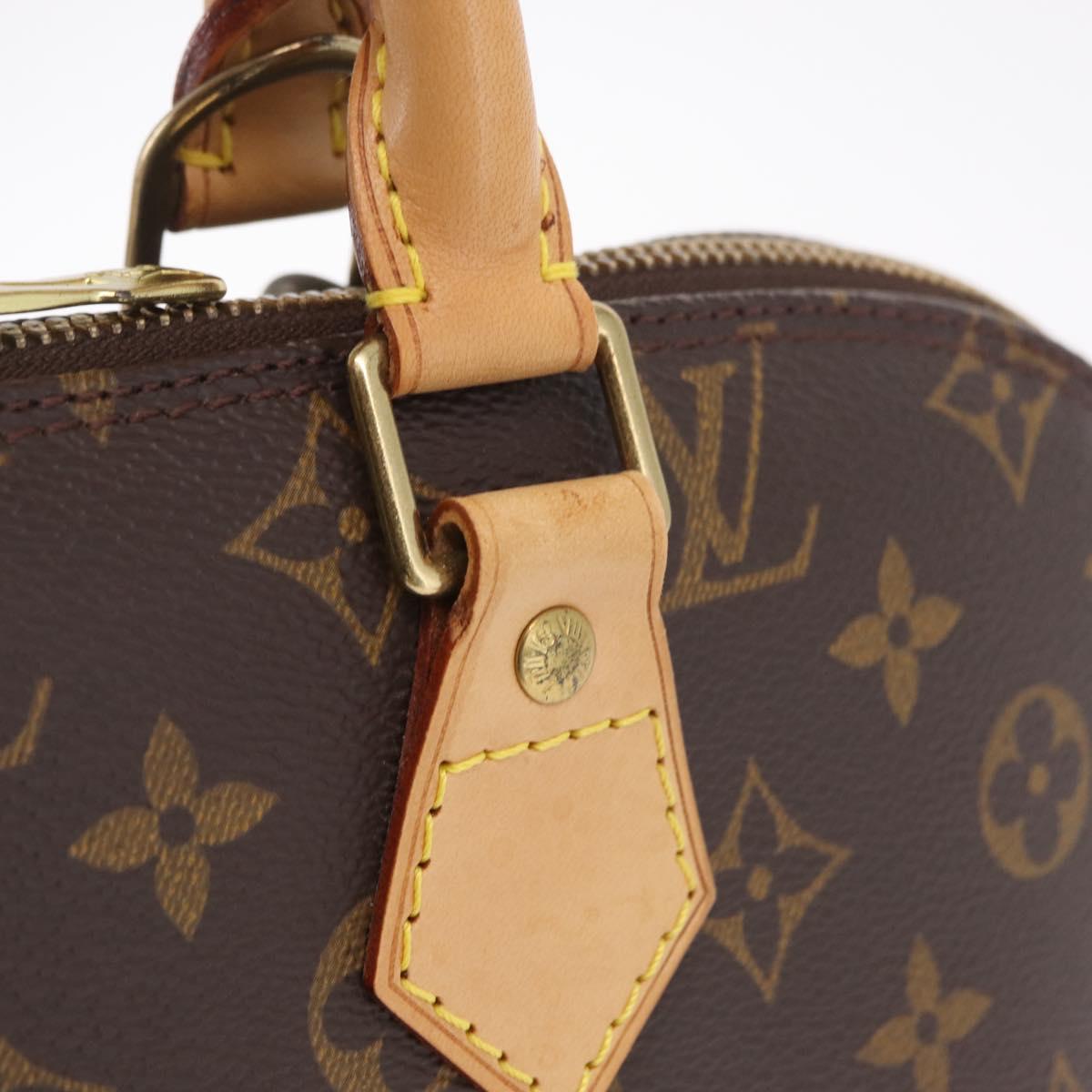 LOUIS VUITTON Monogram Alma Hand Bag M51130 LV Auth 206511A
