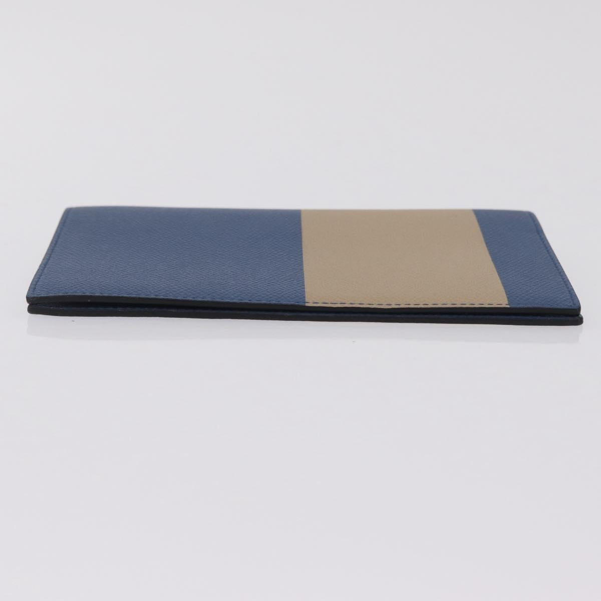 HERMES Agenda Vision Day Planner Cover Leather Blue Auth 206514M