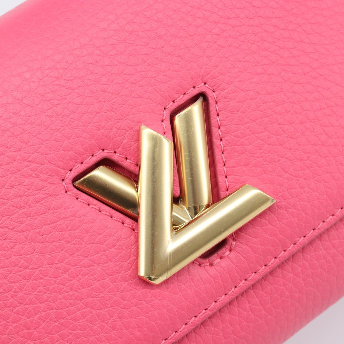 LOUIS VUITTON Twist One Handle BB Bag Taurillon Leather WS32352 LV Auth 206516M