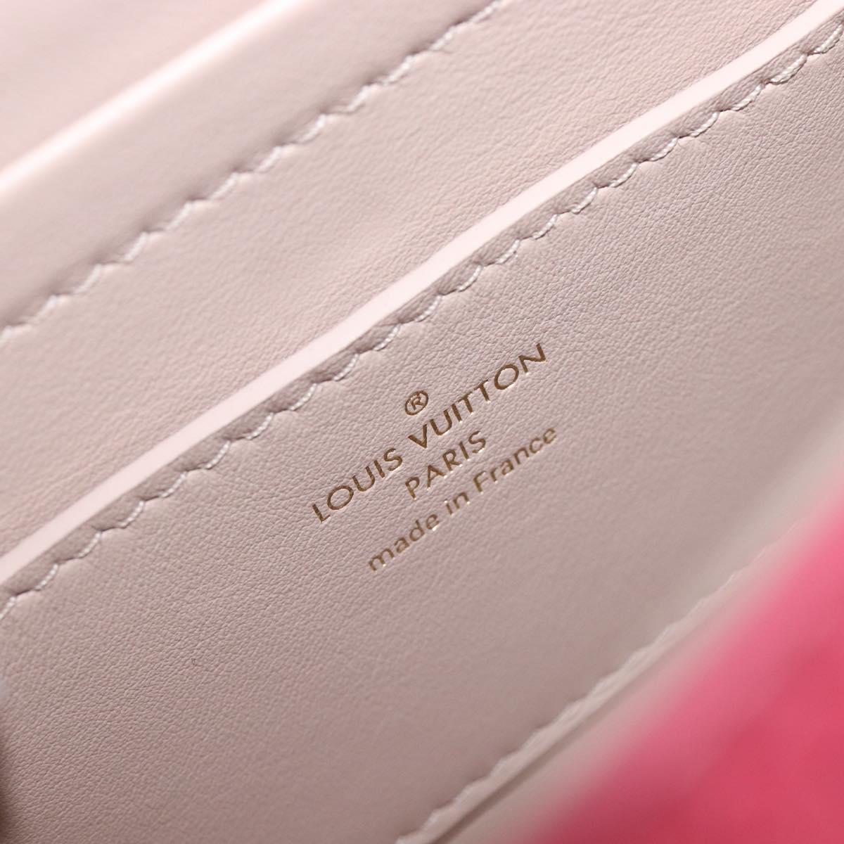 LOUIS VUITTON Twist One Handle BB Bag Taurillon Leather WS32352 LV Auth 206516M