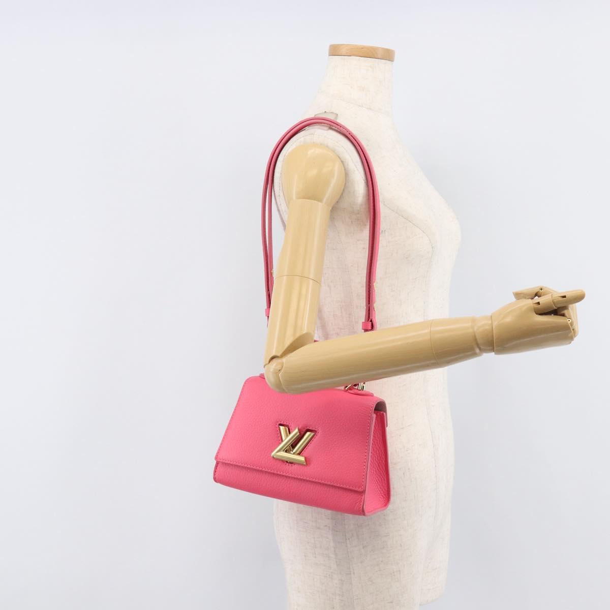 LOUIS VUITTON Twist One Handle BB Bag Taurillon Leather WS32352 LV Auth 206516M