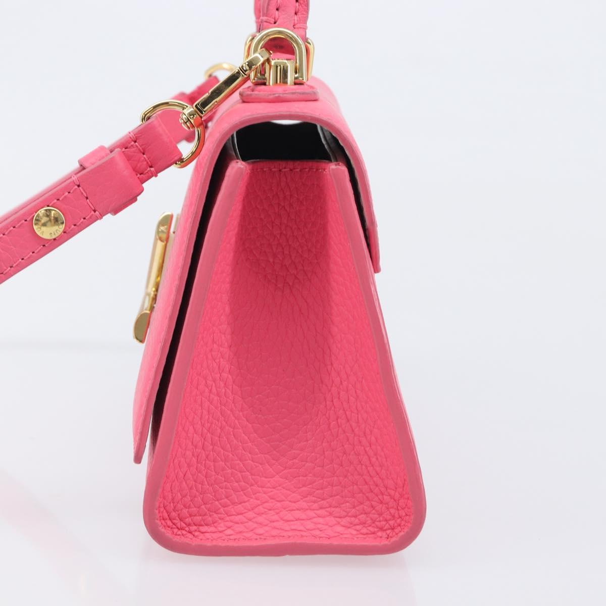 LOUIS VUITTON Twist One Handle BB Bag Taurillon Leather WS32352 LV Auth 206516M
