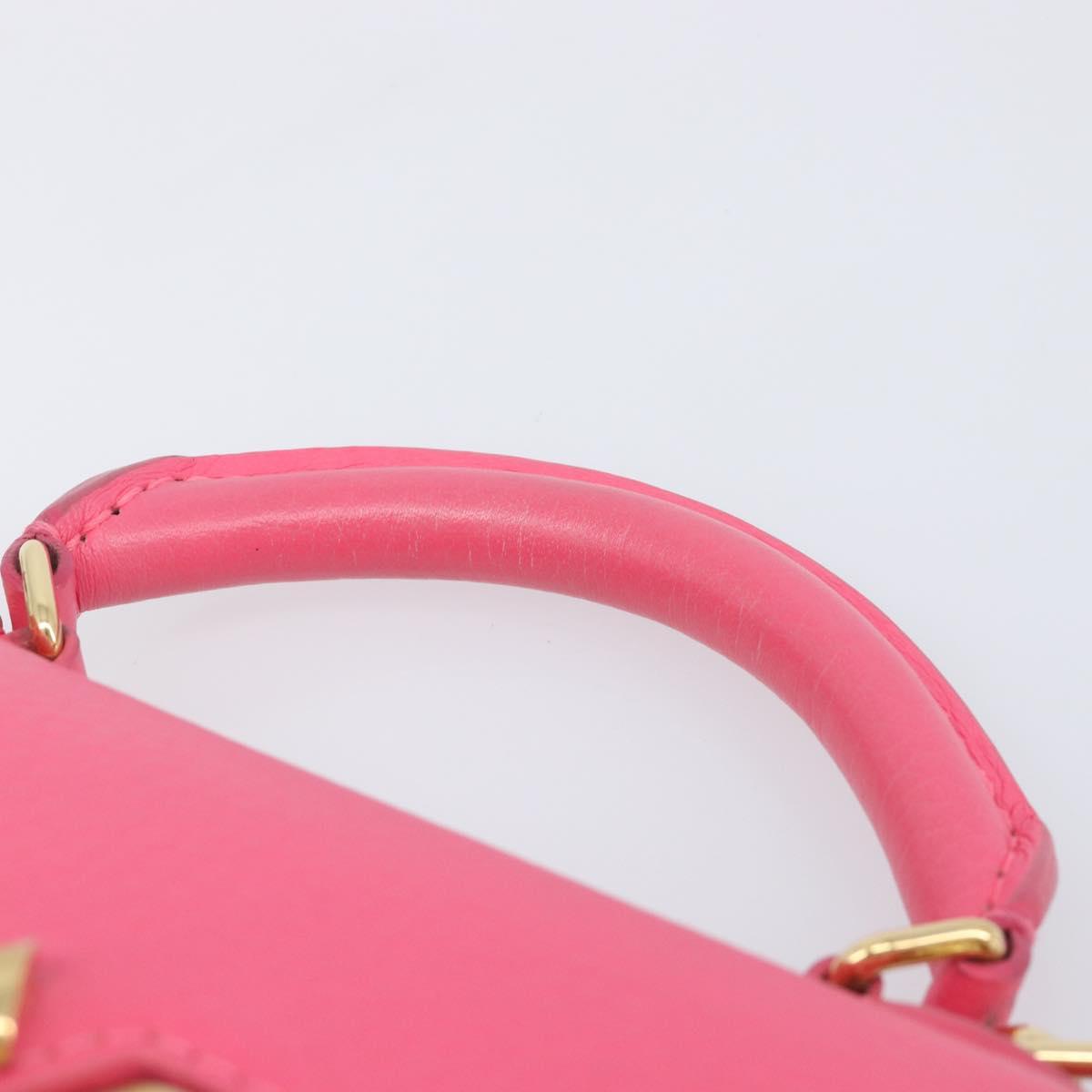 LOUIS VUITTON Twist One Handle BB Bag Taurillon Leather WS32352 LV Auth 206516M