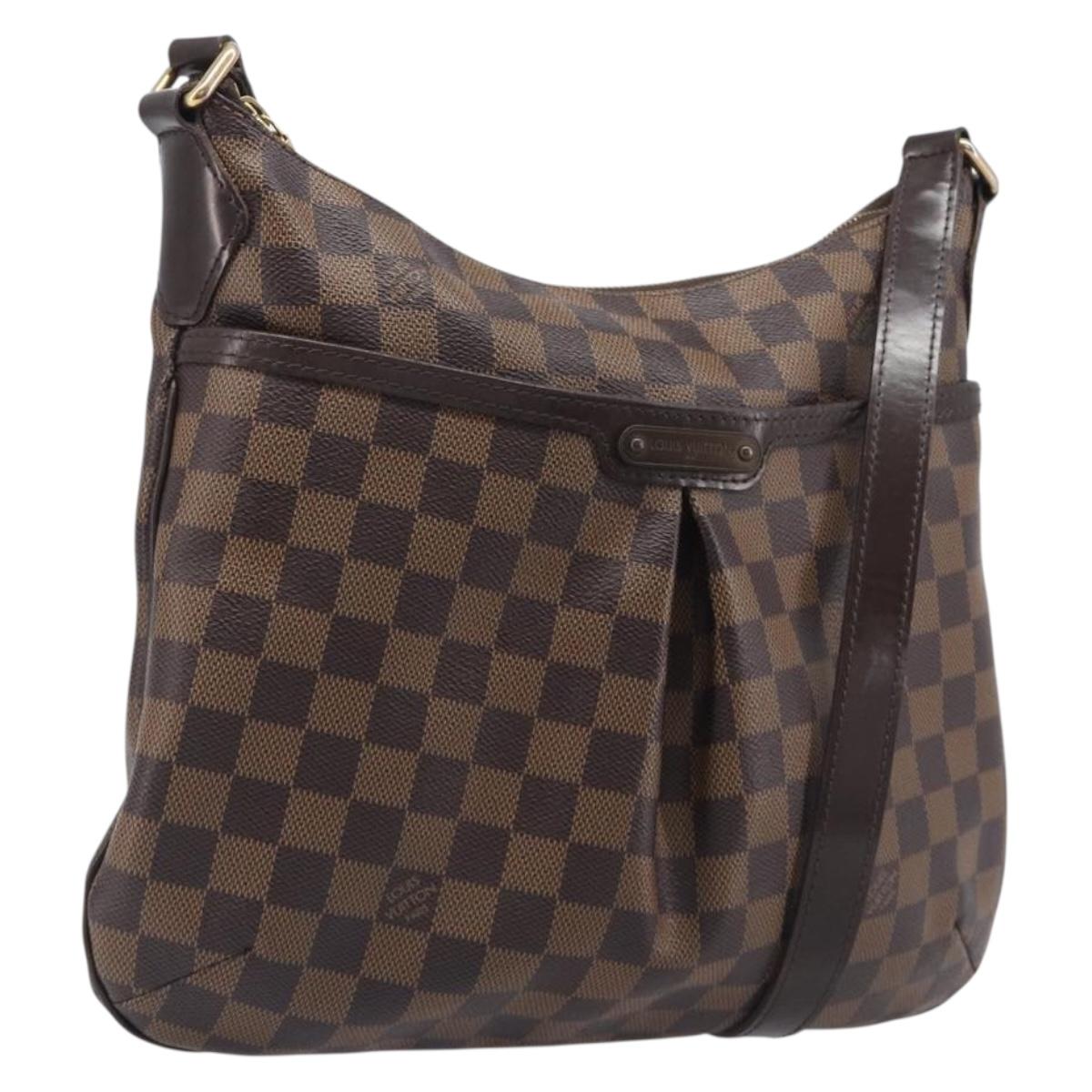 LOUIS VUITTON Damier Ebene Bloomsbury PM Shoulder Bag N42251 LV Auth 206550A