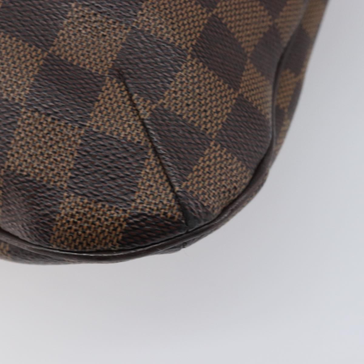 LOUIS VUITTON Damier Ebene Bloomsbury PM Shoulder Bag N42251 LV Auth 206550A
