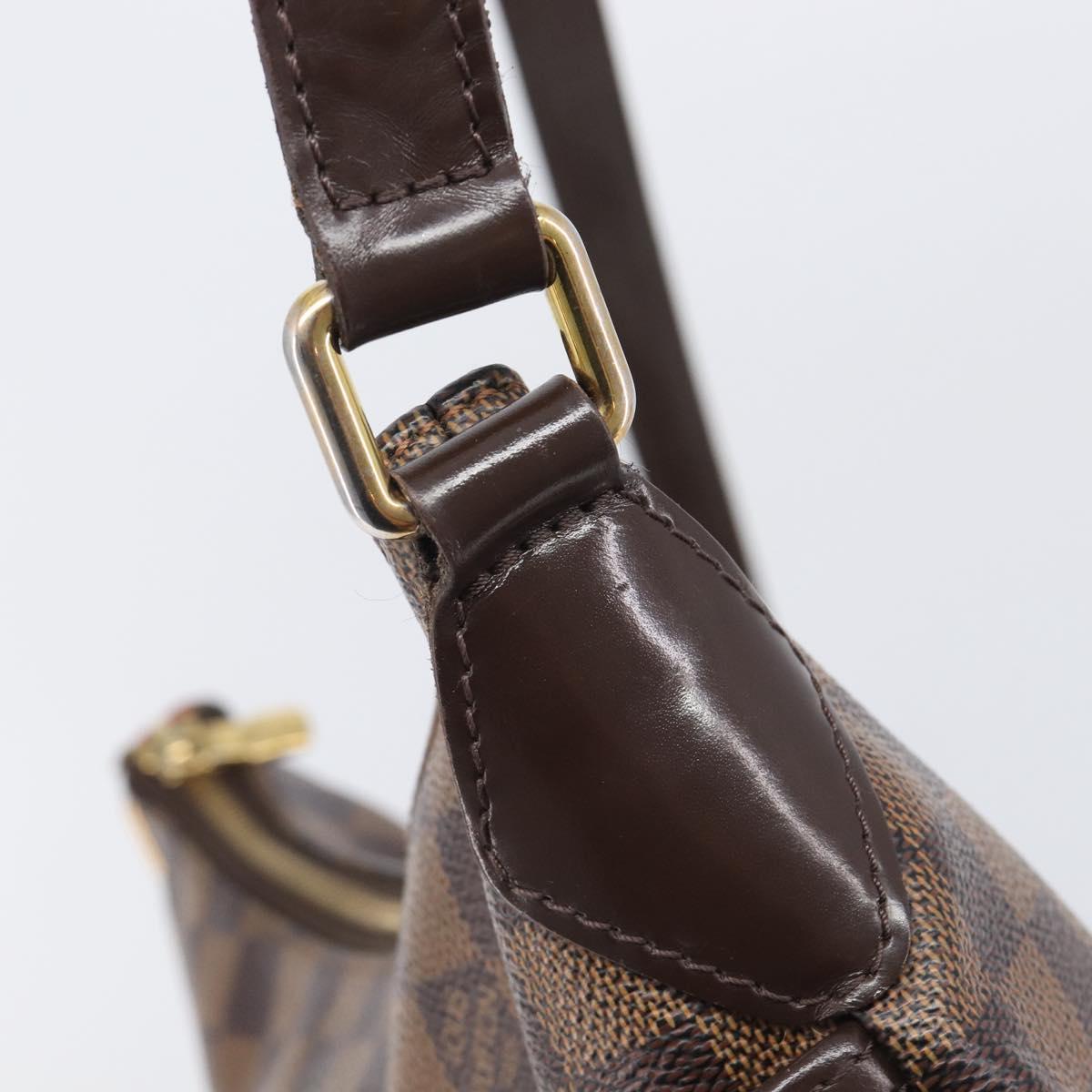 LOUIS VUITTON Damier Ebene Bloomsbury PM Shoulder Bag N42251 LV Auth 206550A