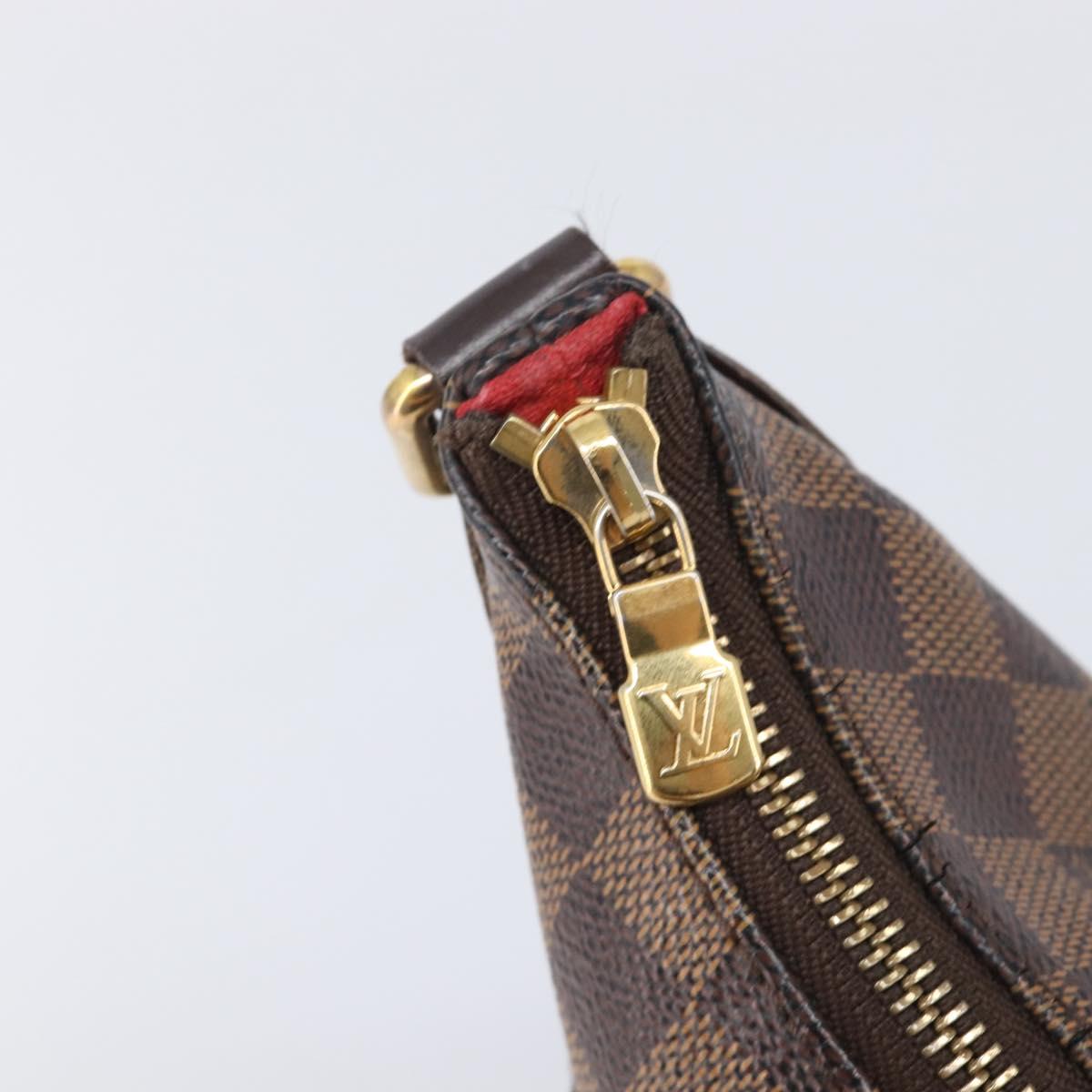LOUIS VUITTON Damier Ebene Bloomsbury PM Shoulder Bag N42251 LV Auth 206550A