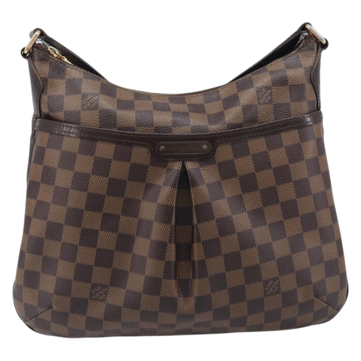 LOUIS VUITTON Damier Ebene Bloomsbury PM Shoulder Bag N42251 LV Auth 206550A