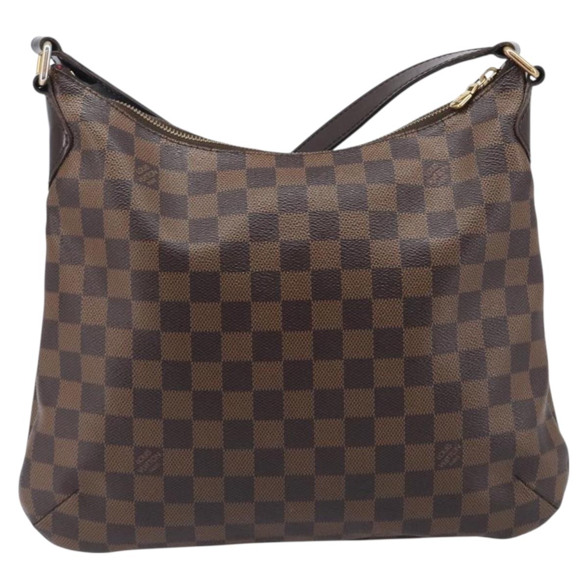 LOUIS VUITTON Damier Ebene Bloomsbury PM Shoulder Bag N42251 LV Auth 206550A
