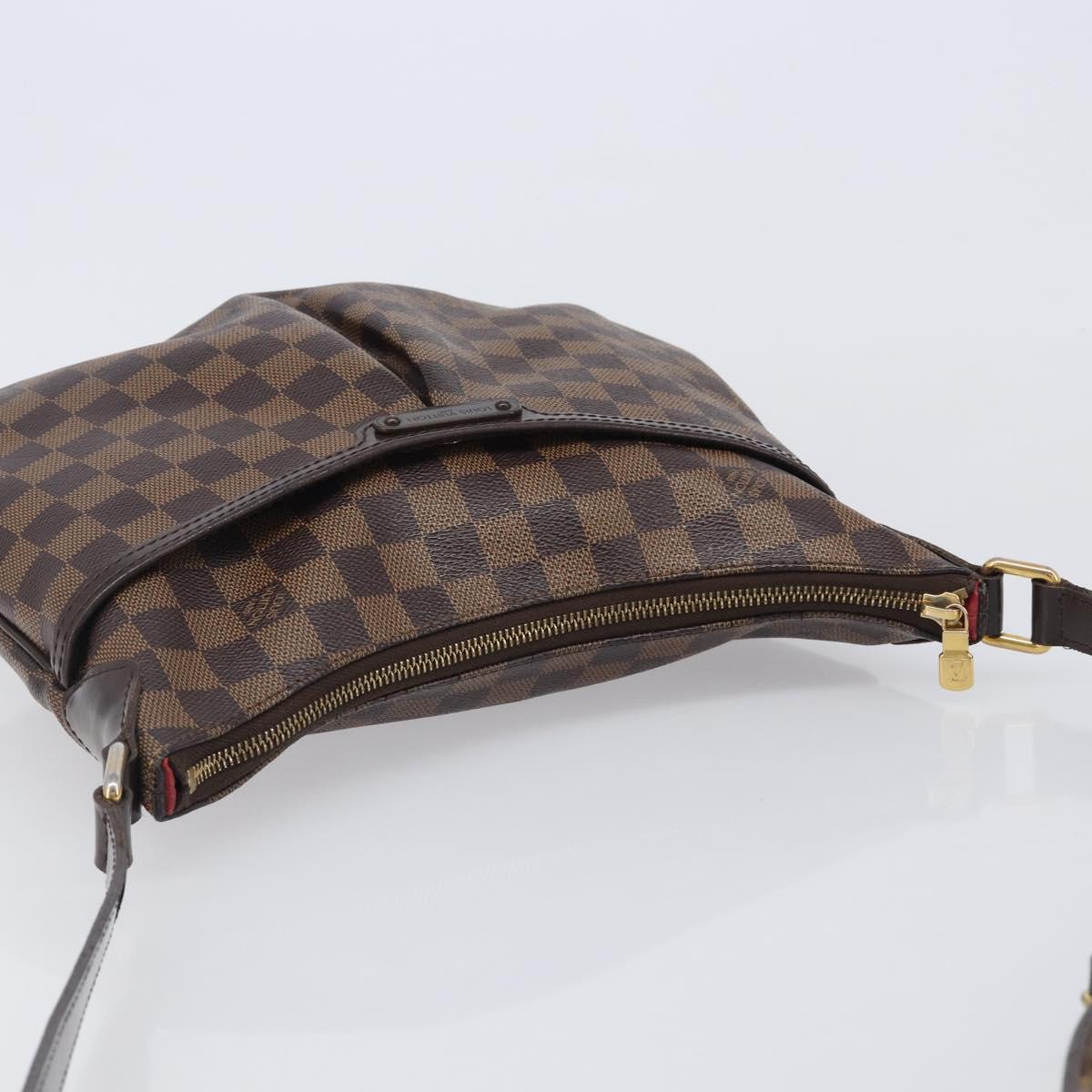 LOUIS VUITTON Damier Ebene Bloomsbury PM Shoulder Bag N42251 LV Auth 206550A