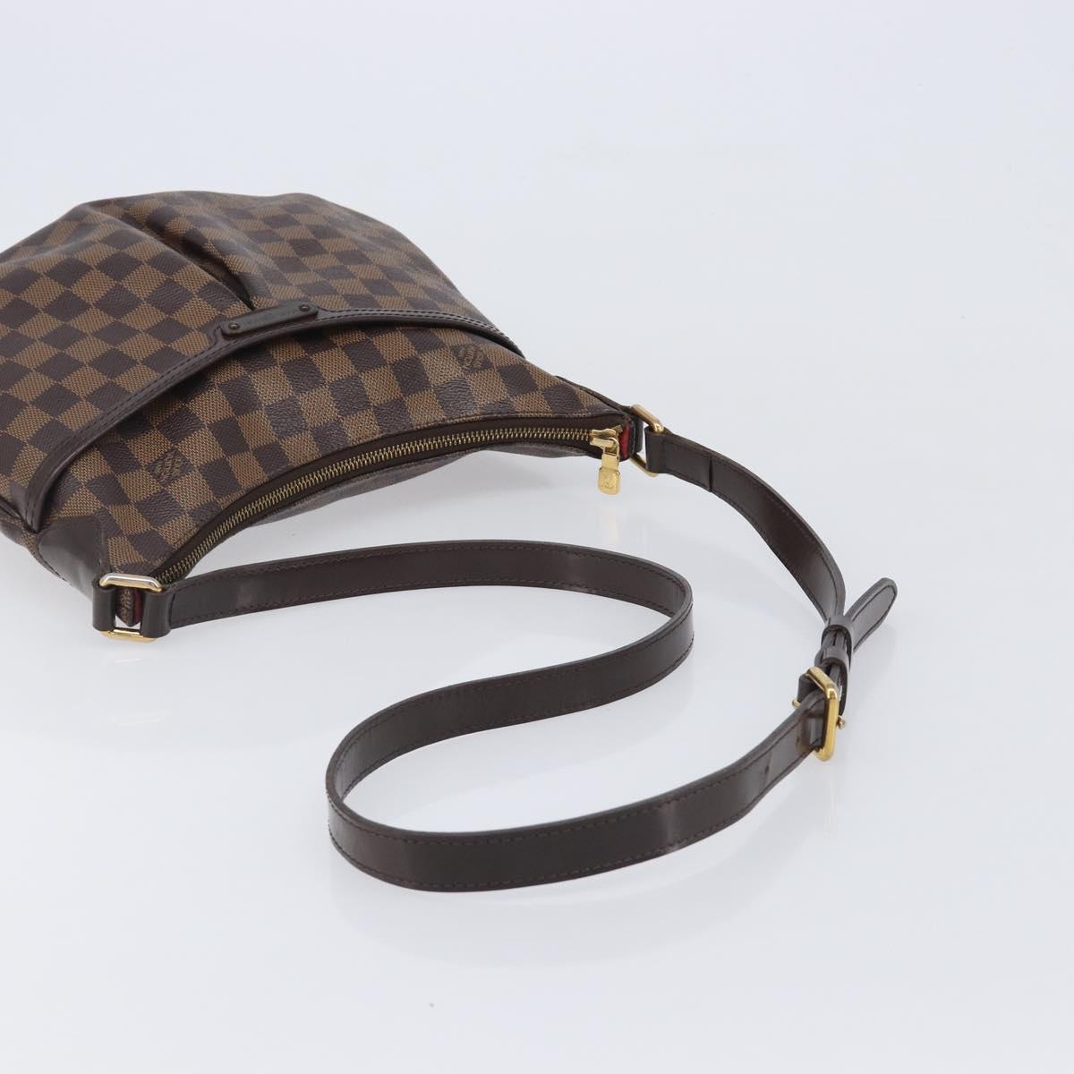 LOUIS VUITTON Damier Ebene Bloomsbury PM Shoulder Bag N42251 LV Auth 206550A
