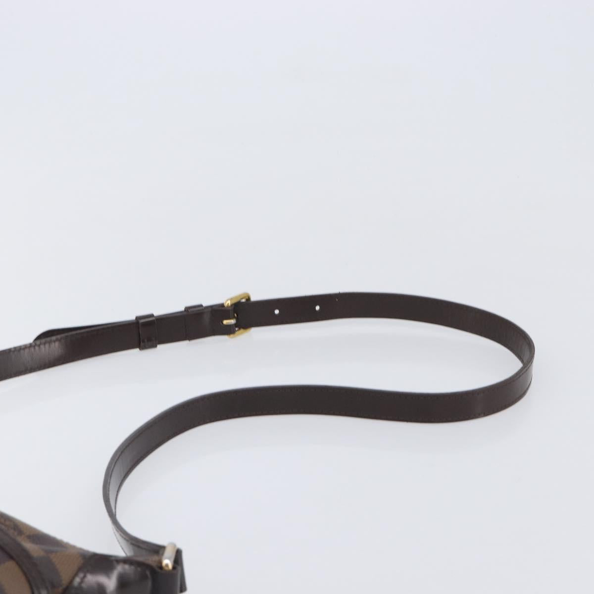 LOUIS VUITTON Damier Ebene Bloomsbury PM Shoulder Bag N42251 LV Auth 206550A