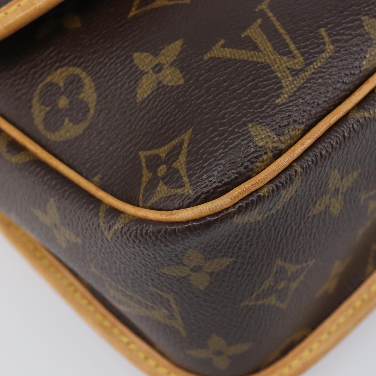 LOUIS VUITTON Monogram Sologne Shoulder Bag M42250 LV Auth 206552SAM