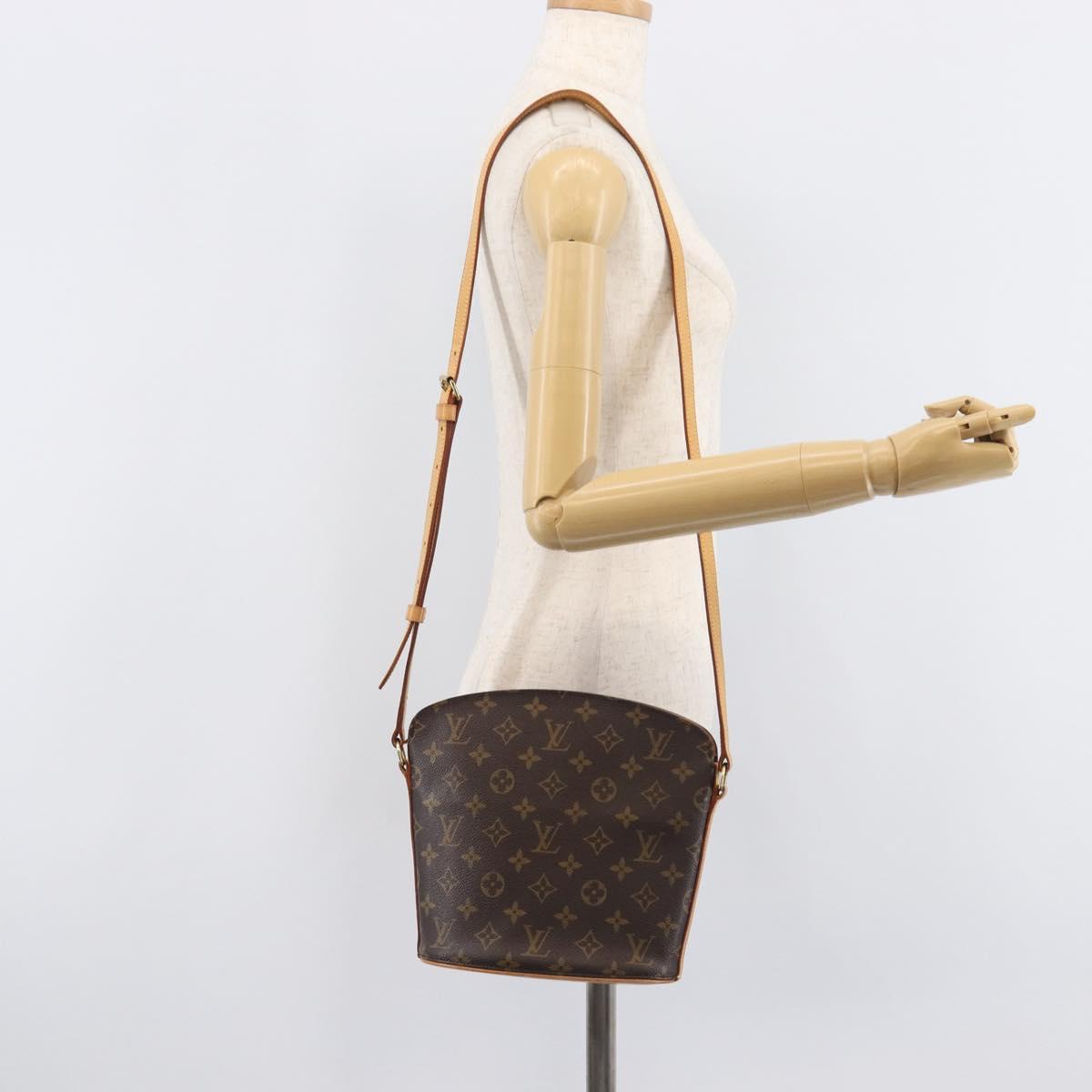 LOUIS VUITTON Monogram Drouot Shoulder Shoulder Bag M51290 LV Auth 206554A