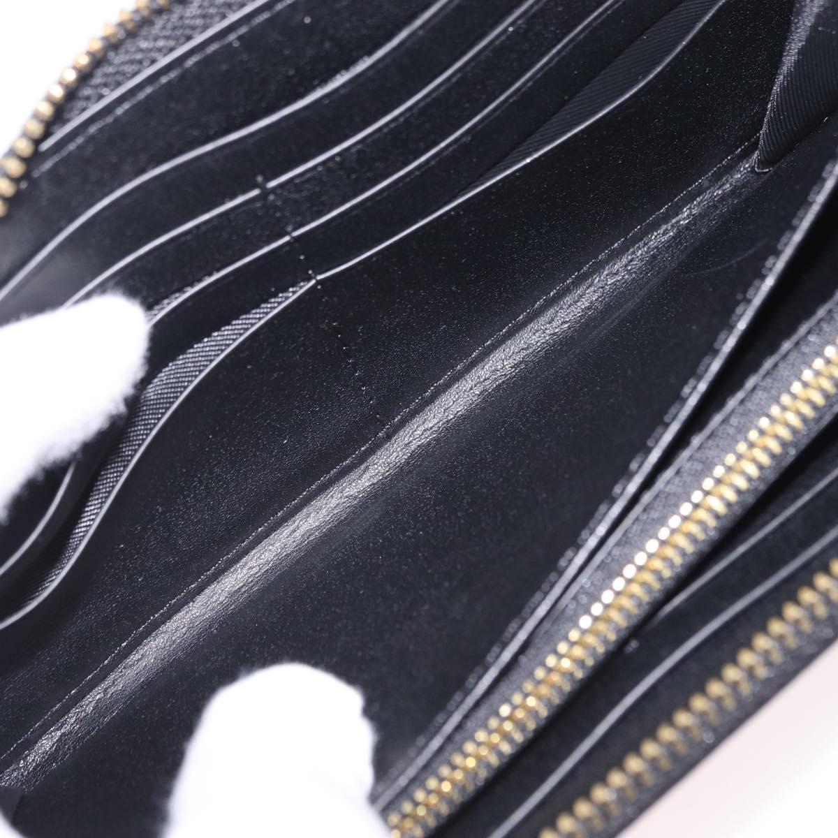 Coach Long Wallet Leather Auth 206558A