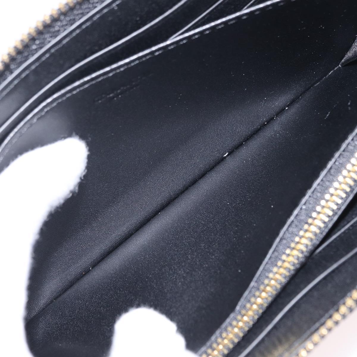 Coach Long Wallet Leather Auth 206558A