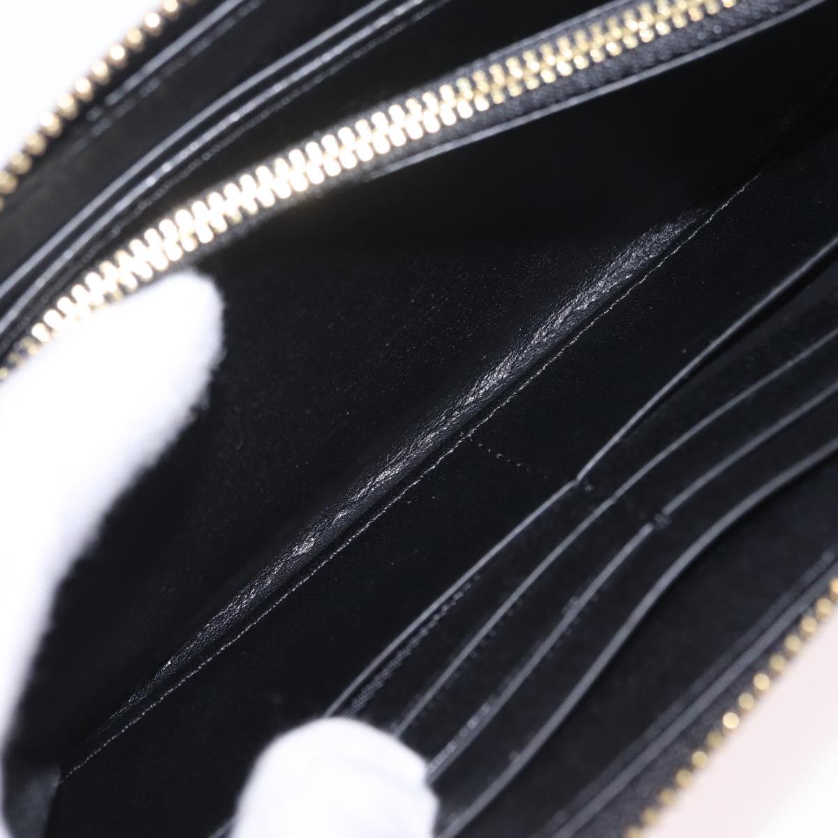 Coach Long Wallet Leather Auth 206558A