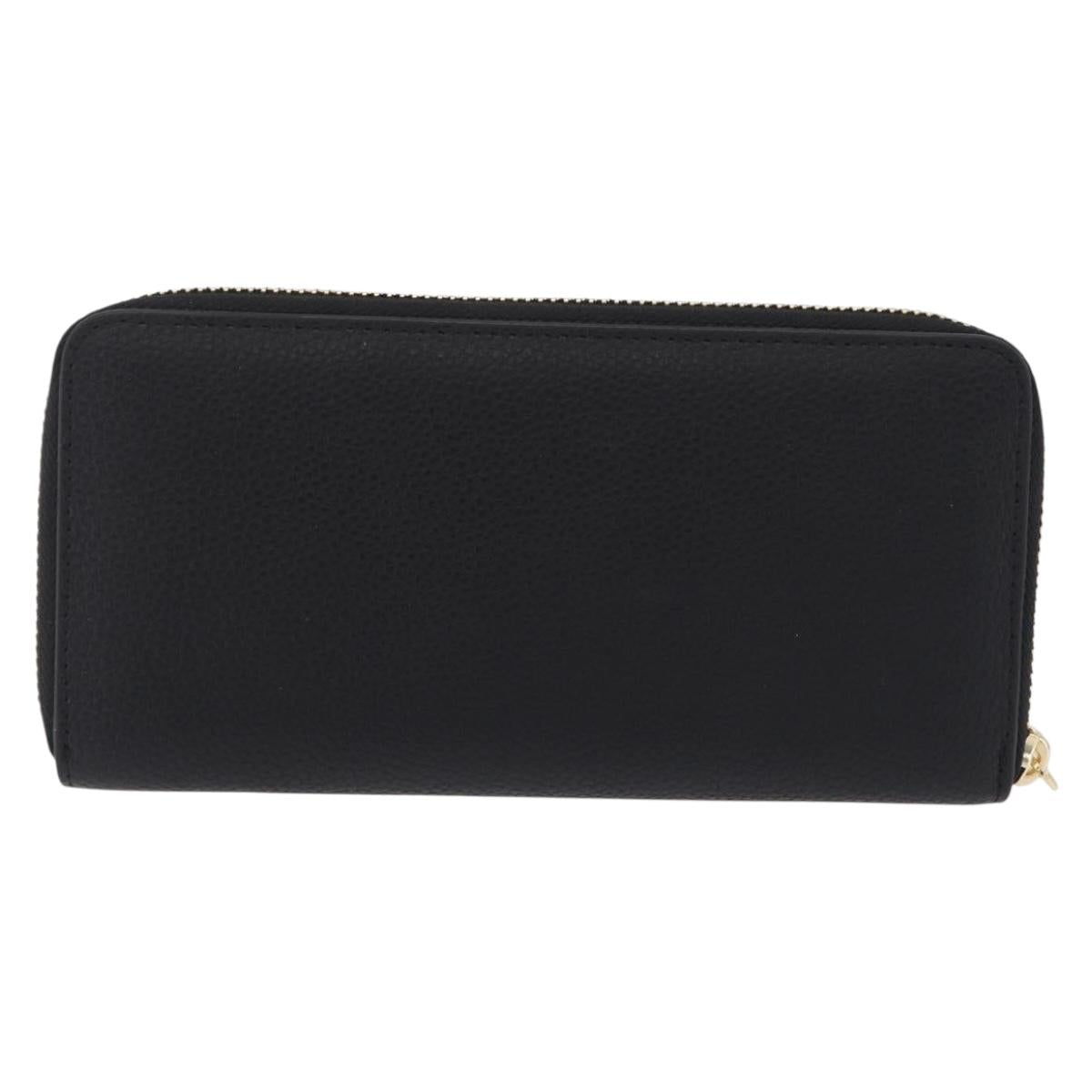 Coach Long Wallet Leather Auth 206558A