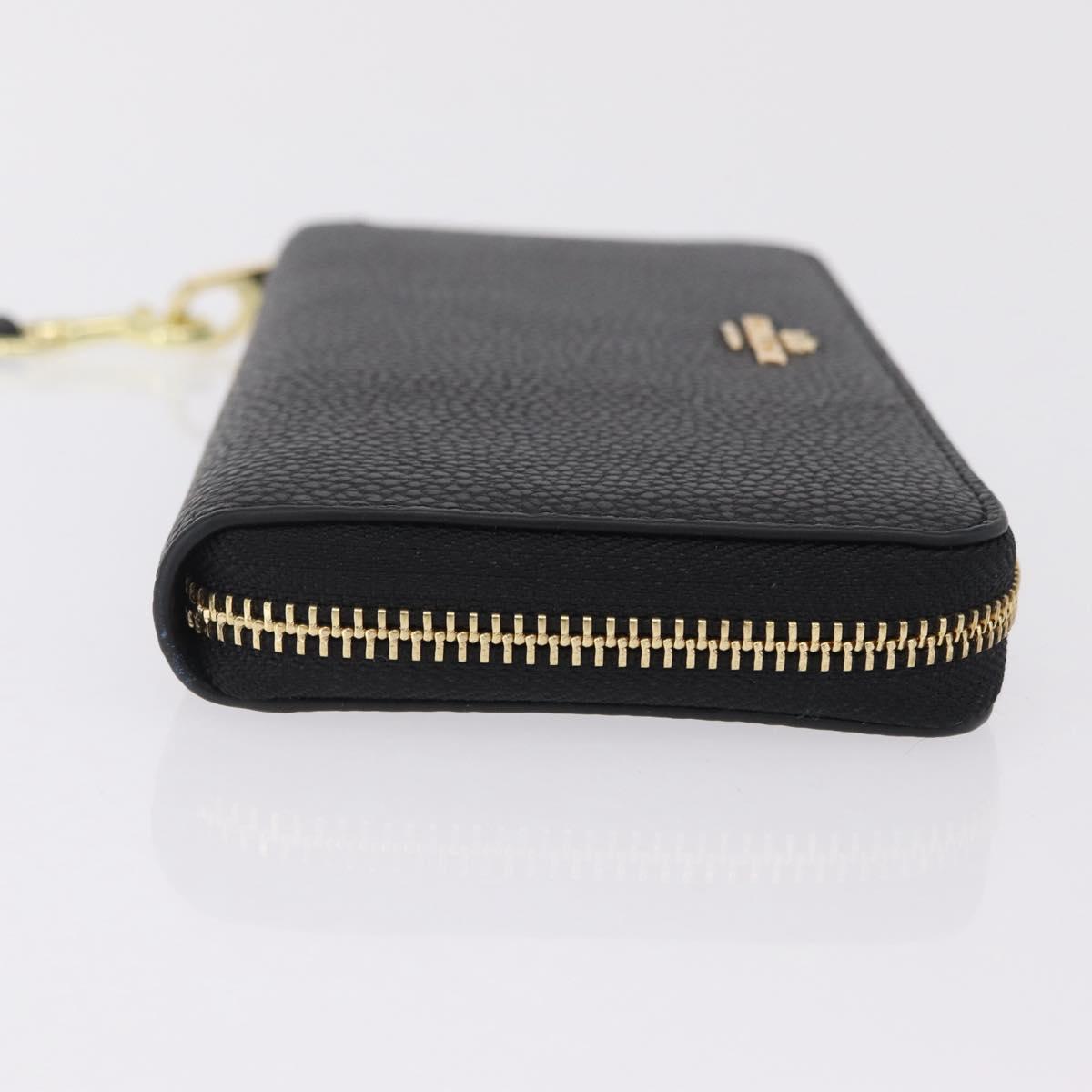 Coach Long Wallet Leather Auth 206558A