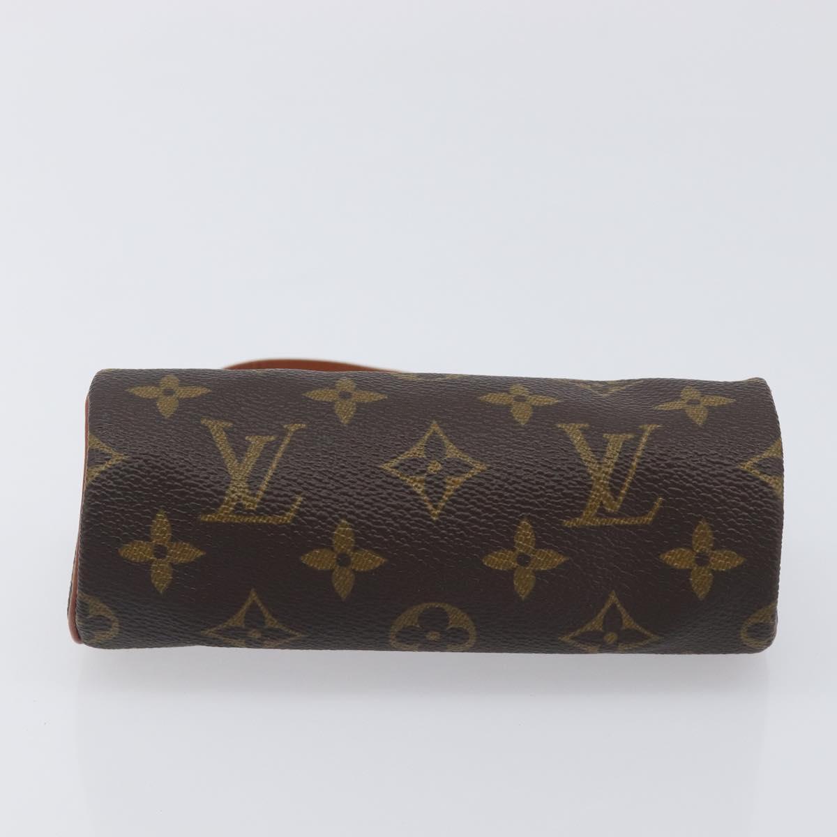 LOUIS VUITTON Monogram Papillon Pouch LV Auth 206562
