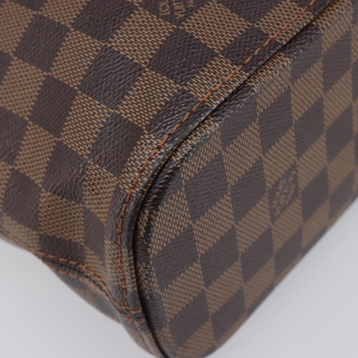 LOUIS VUITTON Damier Ebene Vavin GM Tote Bag N51169 LV Auth 206622A