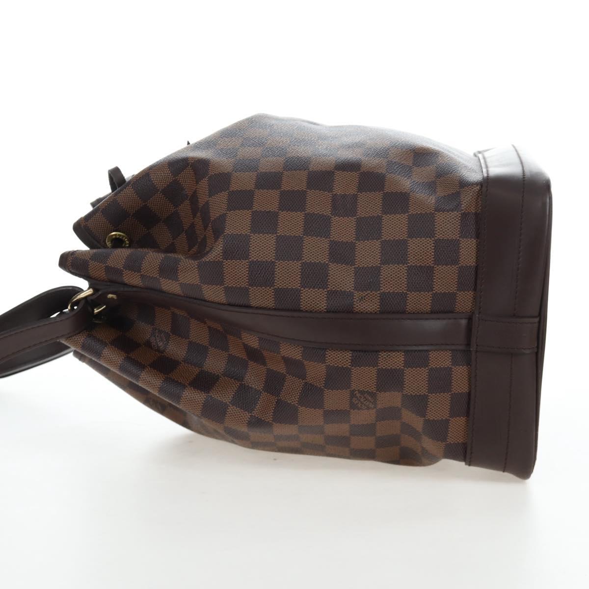 LOUIS VUITTON Damier Ebene Noe Shoulder Bag SPO N42229 LV Auth 206623SAV