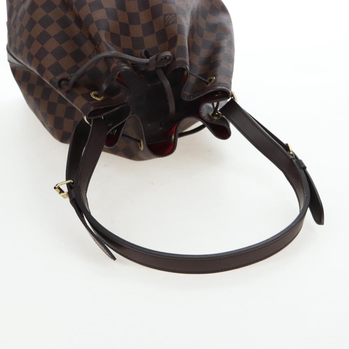 LOUIS VUITTON Damier Ebene Noe Shoulder Bag SPO N42229 LV Auth 206623SAV
