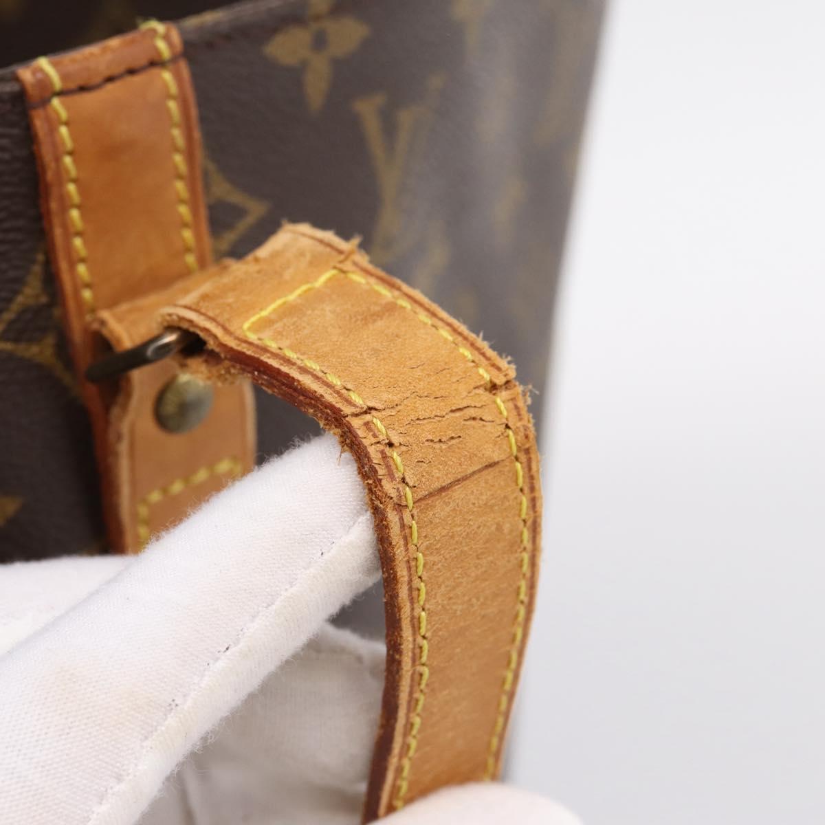 LOUIS VUITTON Monogram Sac Shopping Tote Bag M51108 LV Auth 206626
