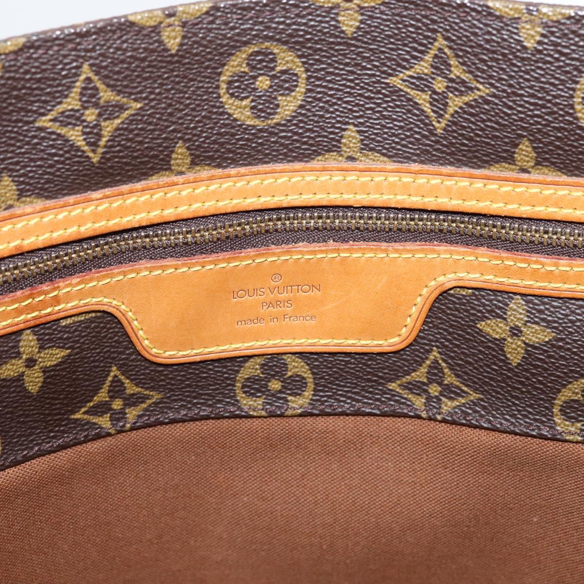 LOUIS VUITTON Monogram Sac Shopping Tote Bag M51108 LV Auth 206626