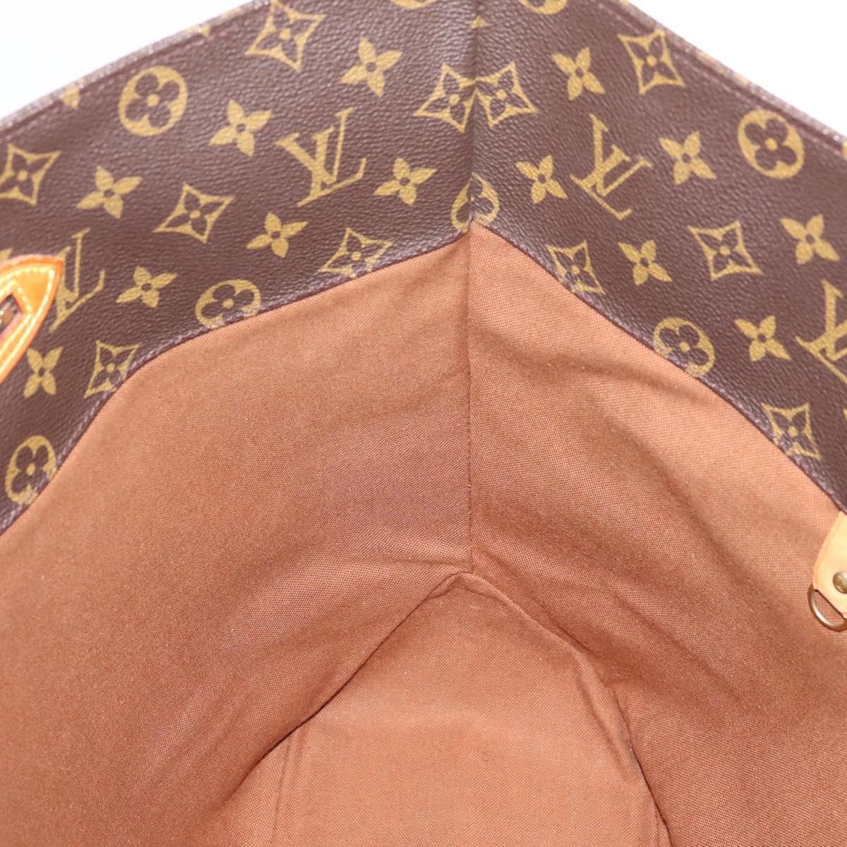 LOUIS VUITTON Monogram Sac Shopping Tote Bag M51108 LV Auth 206626