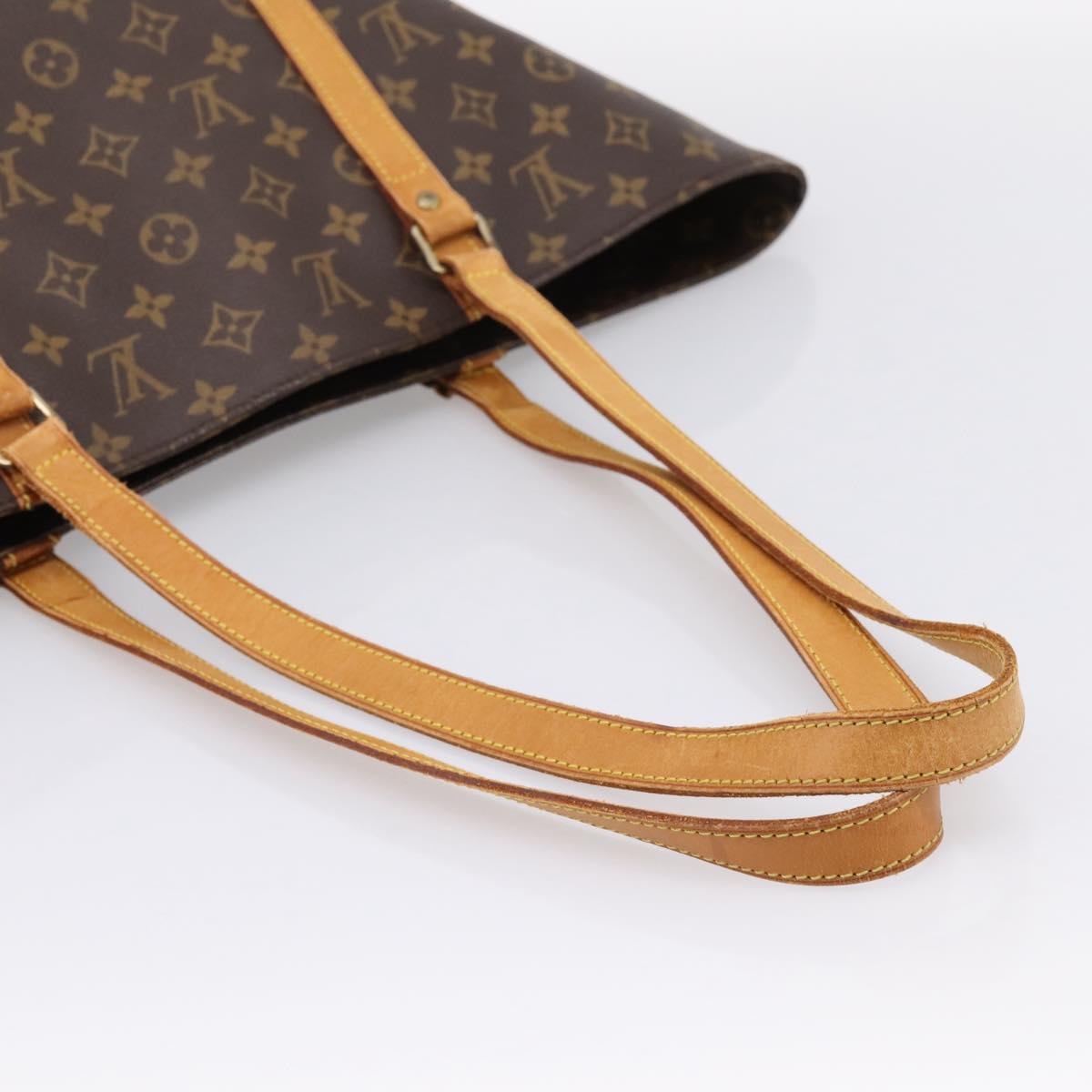LOUIS VUITTON Monogram Sac Shopping Tote Bag M51108 LV Auth 206626