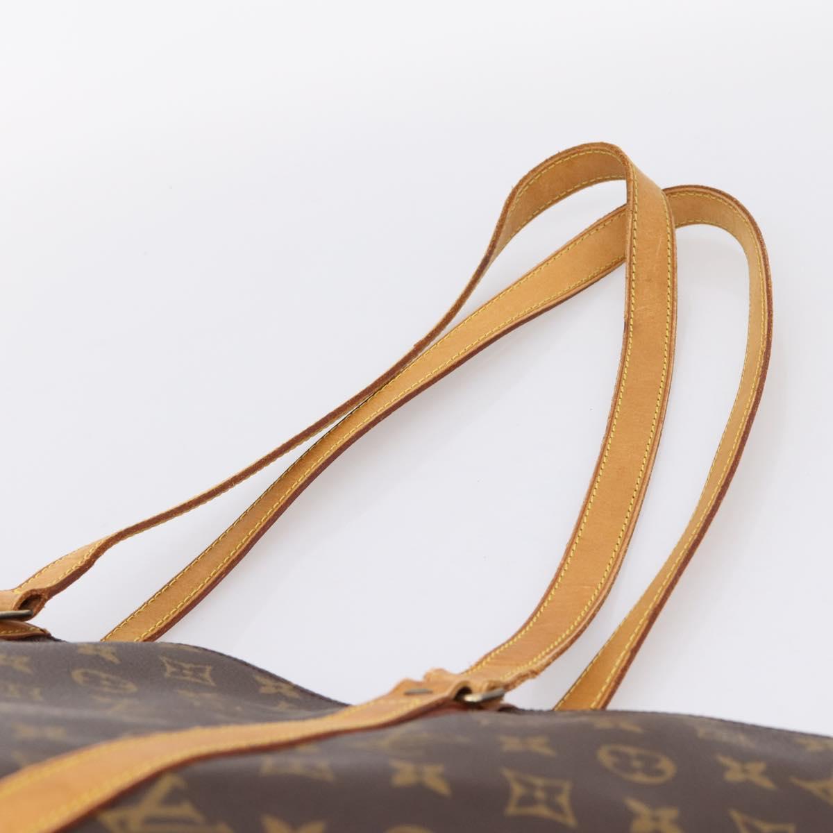 LOUIS VUITTON Monogram Sac Shopping Tote Bag M51108 LV Auth 206626