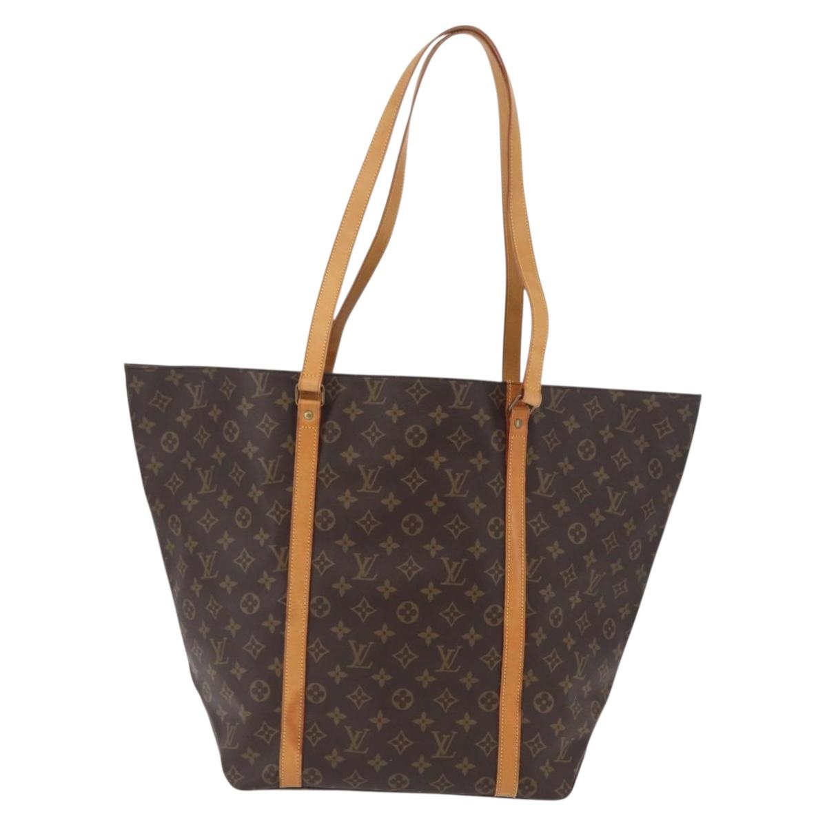 LOUIS VUITTON Monogram Sac Shopping GM Tote Bag M51110 LV Auth 206628A
