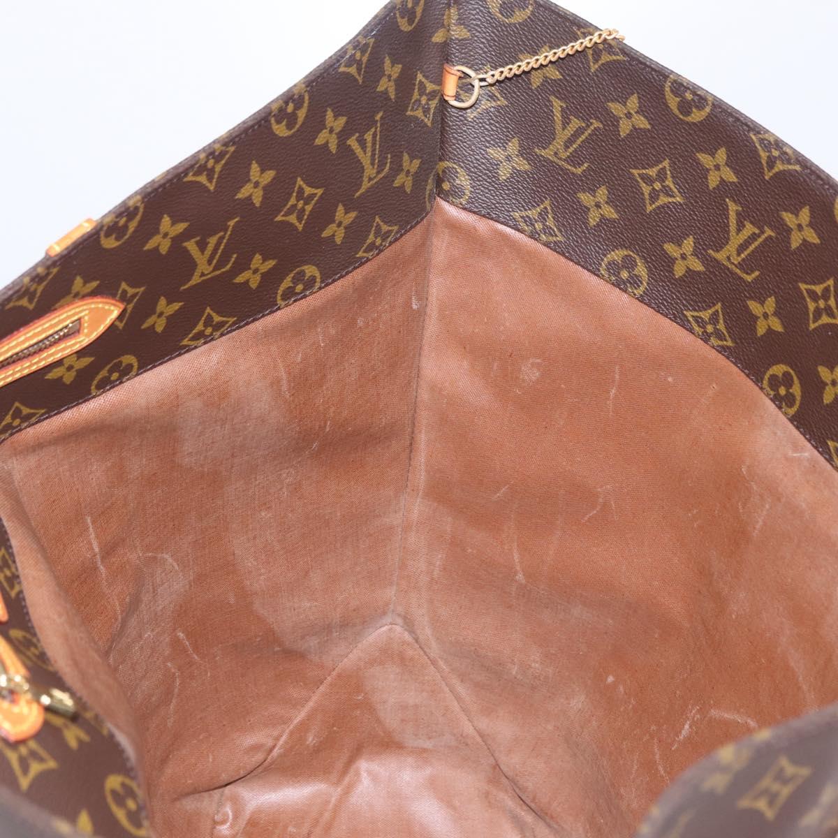 LOUIS VUITTON Monogram Sac Shopping GM Tote Bag M51110 LV Auth 206628A