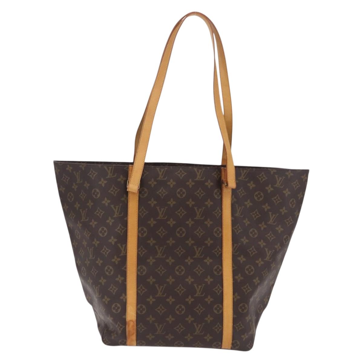 LOUIS VUITTON Monogram Sac Shopping GM Tote Bag M51110 LV Auth 206628A