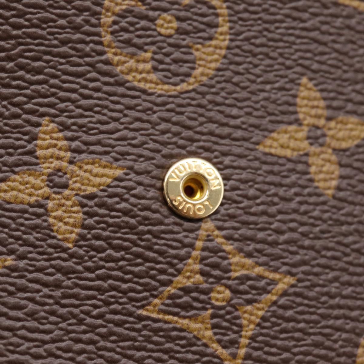 LOUIS VUITTON Monogram Vivienne Portefeuille Victorine M15337 LV Auth 206631SAM