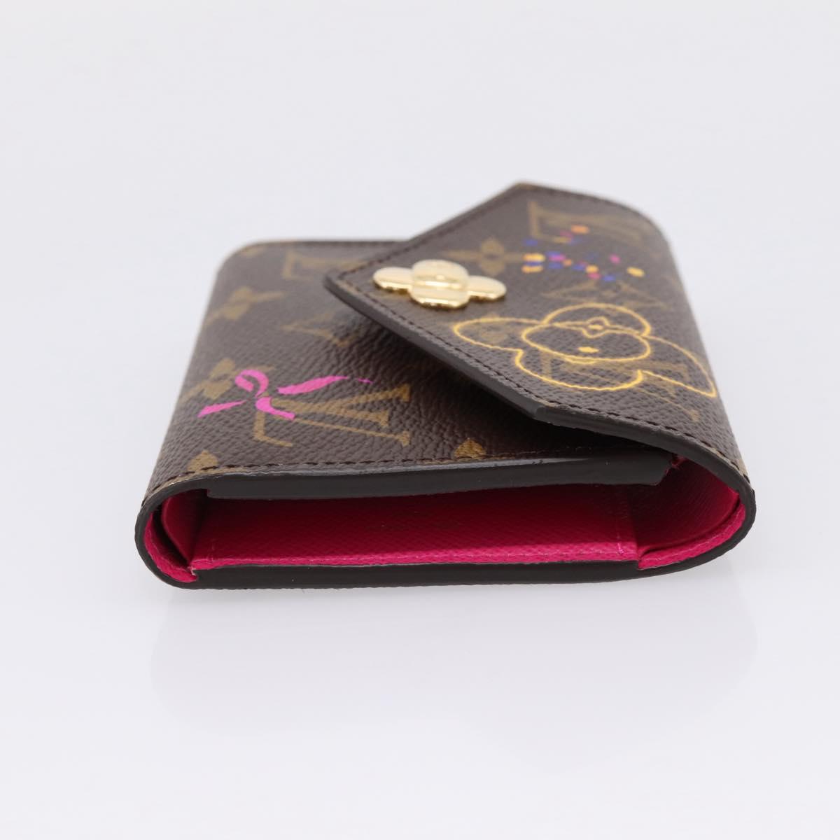 LOUIS VUITTON Monogram Vivienne Portefeuille Victorine M15337 LV Auth 206631SAM