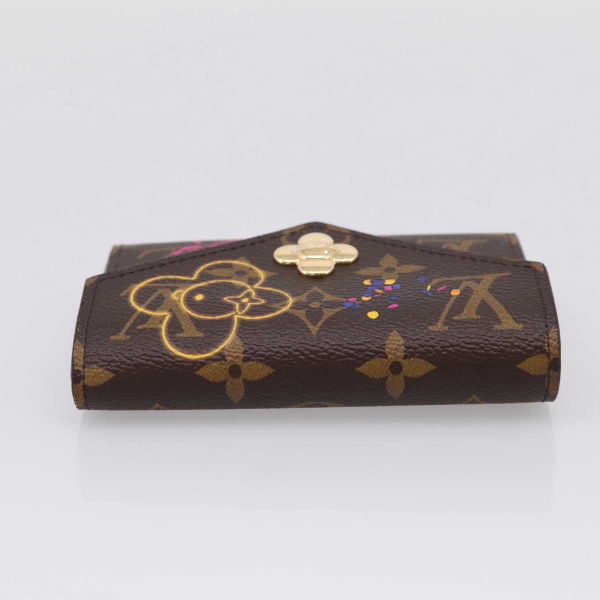 LOUIS VUITTON Monogram Vivienne Portefeuille Victorine M15337 LV Auth 206631SAM